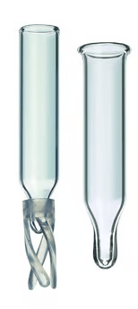 Glass Insert Conical Bottom Vial