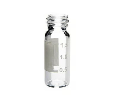 Glass Screw Vial Marking