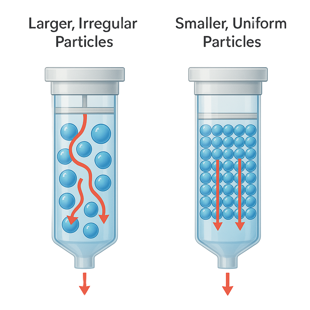 Affinity SPE Particle Technology Comparison